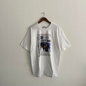 Vintage 2000s American Idol Newspaper Graphic Tee Size XL